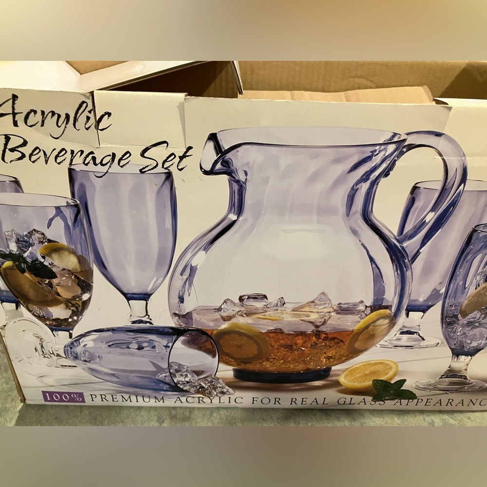 Acrylic Beverage Set